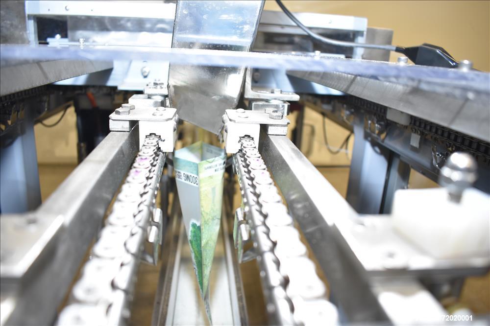 Used Bodolay P60 Horizontal Pre-Made Pouch Packager with Scale Filler