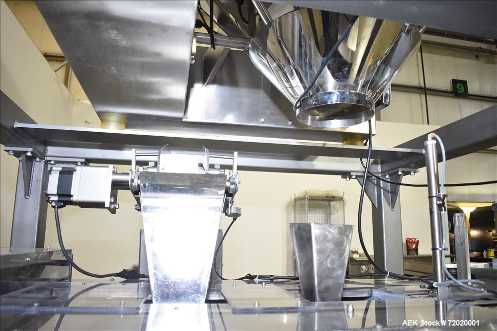 Used Bodolay P60 Horizontal Pre-Made Pouch Packager with Scale Filler