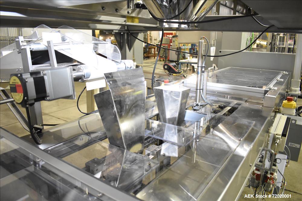 Used Bodolay P60 Horizontal Pre-Made Pouch Packager with Scale Filler