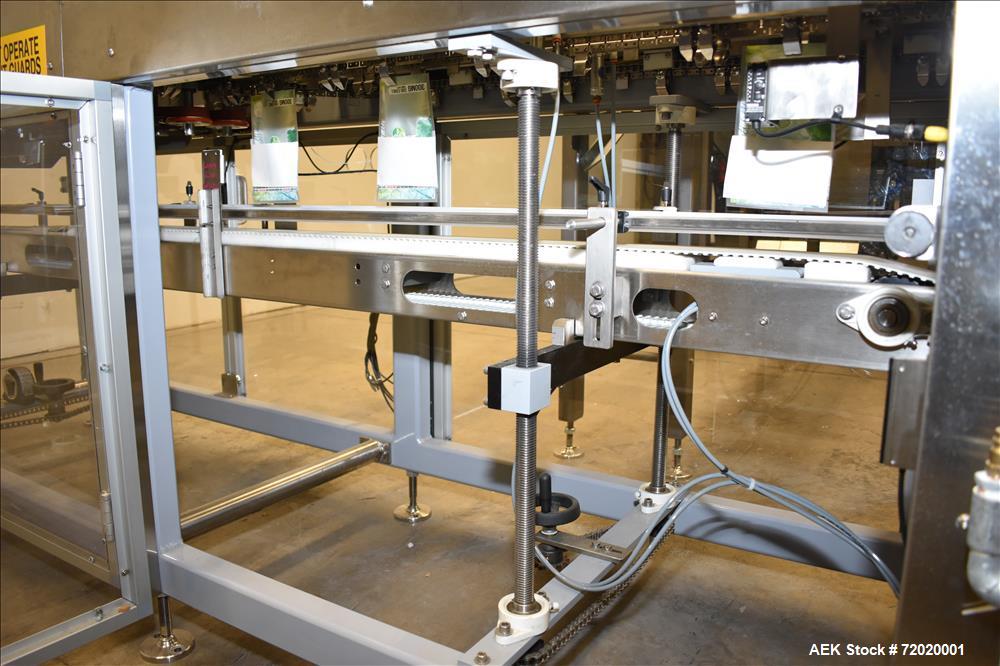 Used Bodolay P60 Horizontal Pre-Made Pouch Packager with Scale Filler