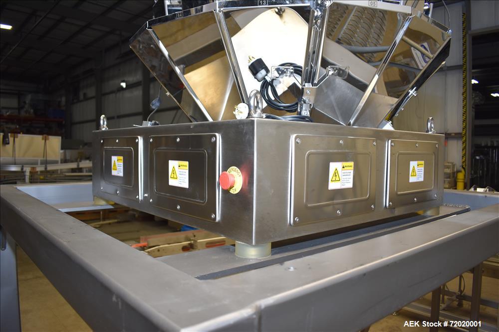 Used Bodolay P60 Horizontal Pre-Made Pouch Packager with Scale Filler