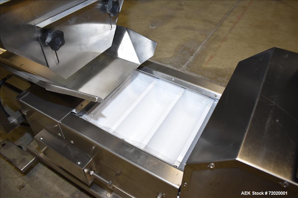 Used Bodolay P60 Horizontal Pre-Made Pouch Packager with Scale Filler