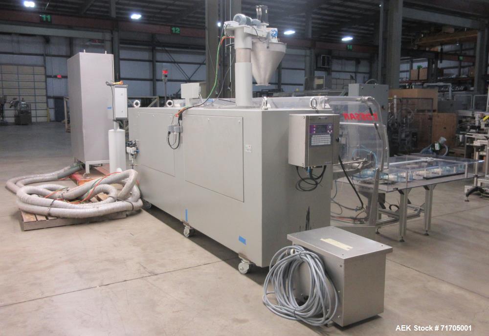 Used Bossar BMS-2.0/FLT-2PMP Simplex Duplex Horizontal Form Fill Seal Machine
