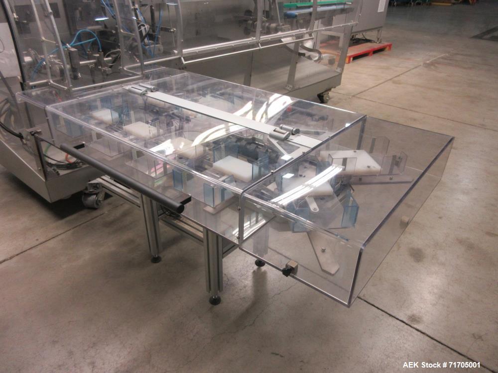 Used Bossar BMS-2.0/FLT-2PMP Simplex Duplex Horizontal Form Fill Seal Machine