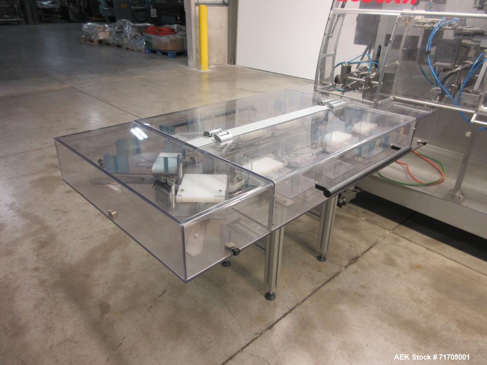 Used Bossar BMS-2.0/FLT-2PMP Simplex Duplex Horizontal Form Fill Seal Machine