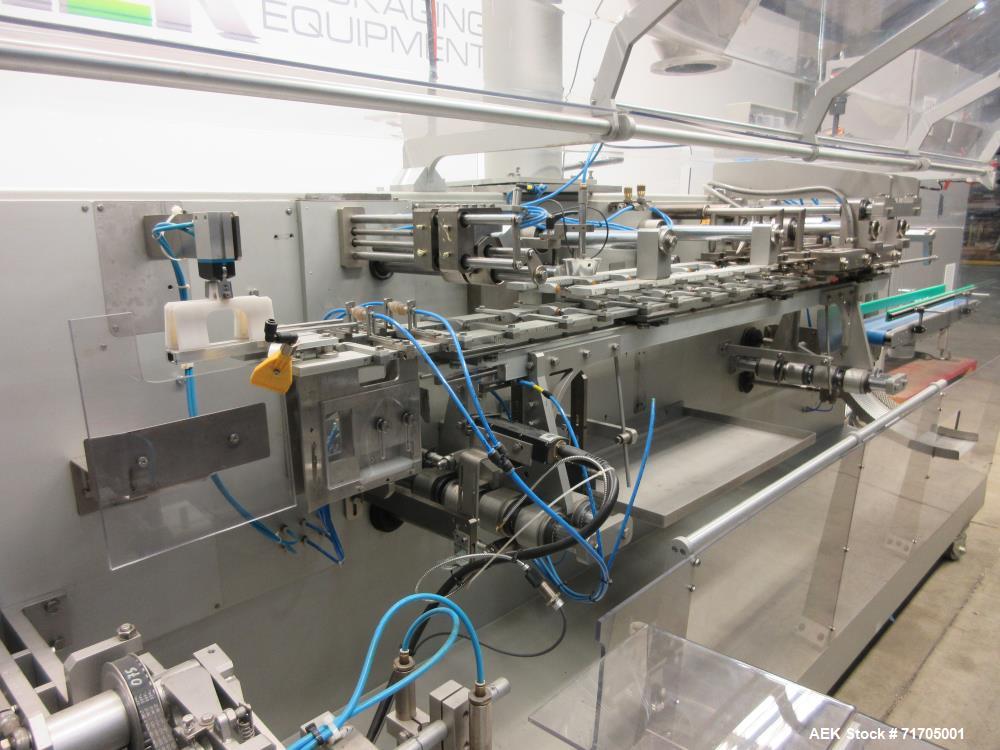 Used Bossar BMS-2.0/FLT-2PMP Simplex Duplex Horizontal Form Fill Seal Machine