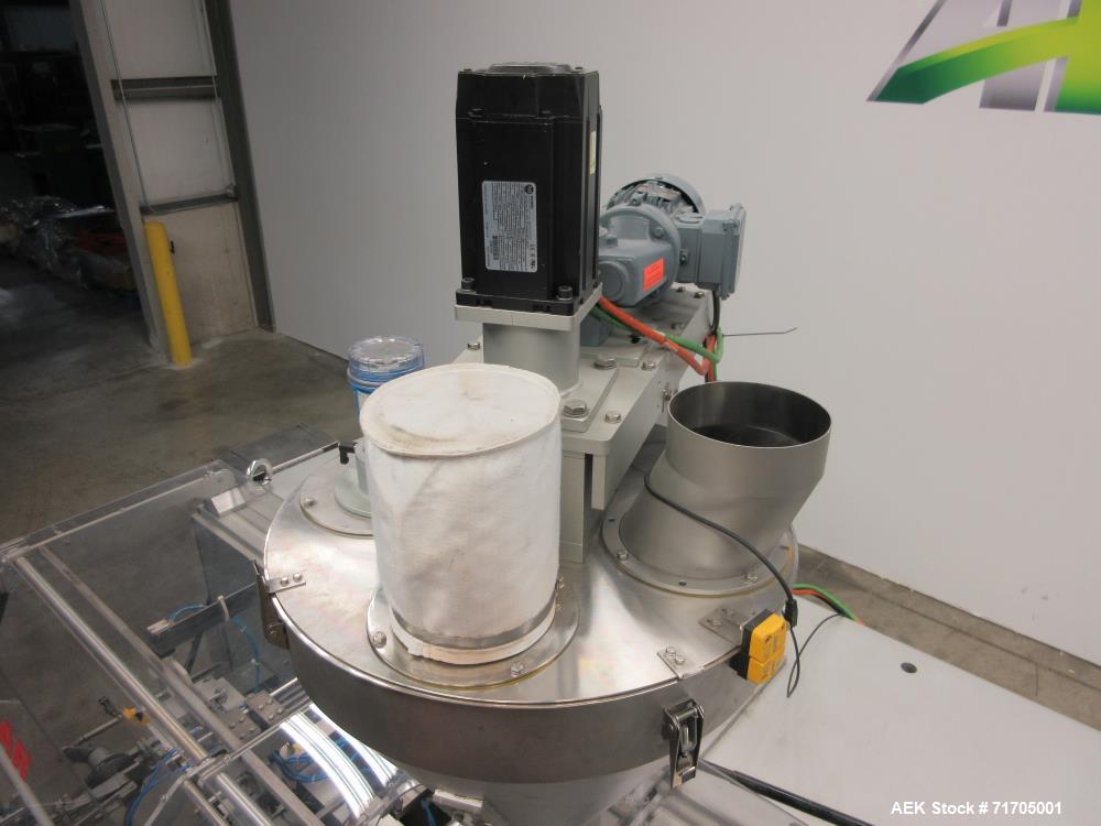 Used Bossar BMS-2.0/FLT-2PMP Simplex Duplex Horizontal Form Fill Seal Machine