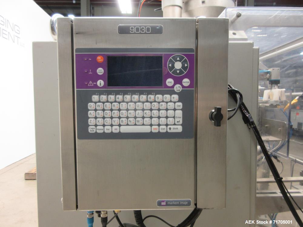 Used Bossar BMS-2.0/FLT-2PMP Simplex Duplex Horizontal Form Fill Seal Machine