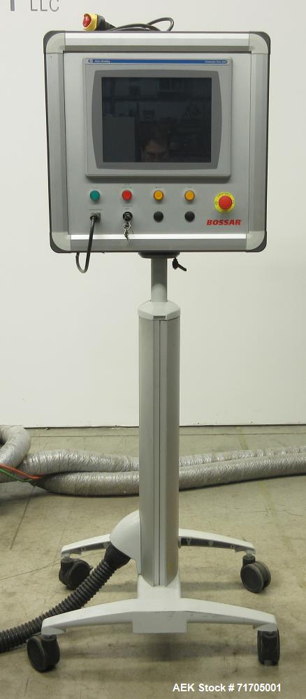 Used Bossar BMS-2.0/FLT-2PMP Simplex Duplex Horizontal Form Fill Seal Machine