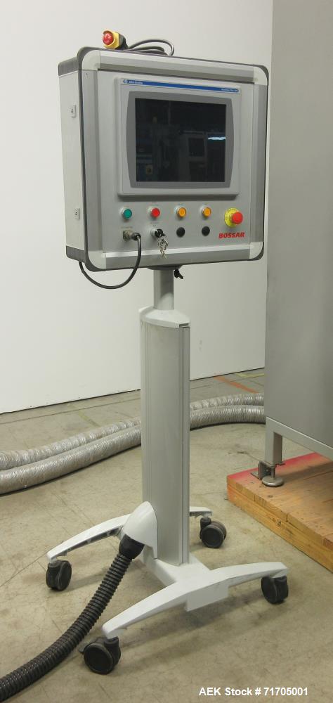 Used Bossar BMS-2.0/FLT-2PMP Simplex Duplex Horizontal Form Fill Seal Machine