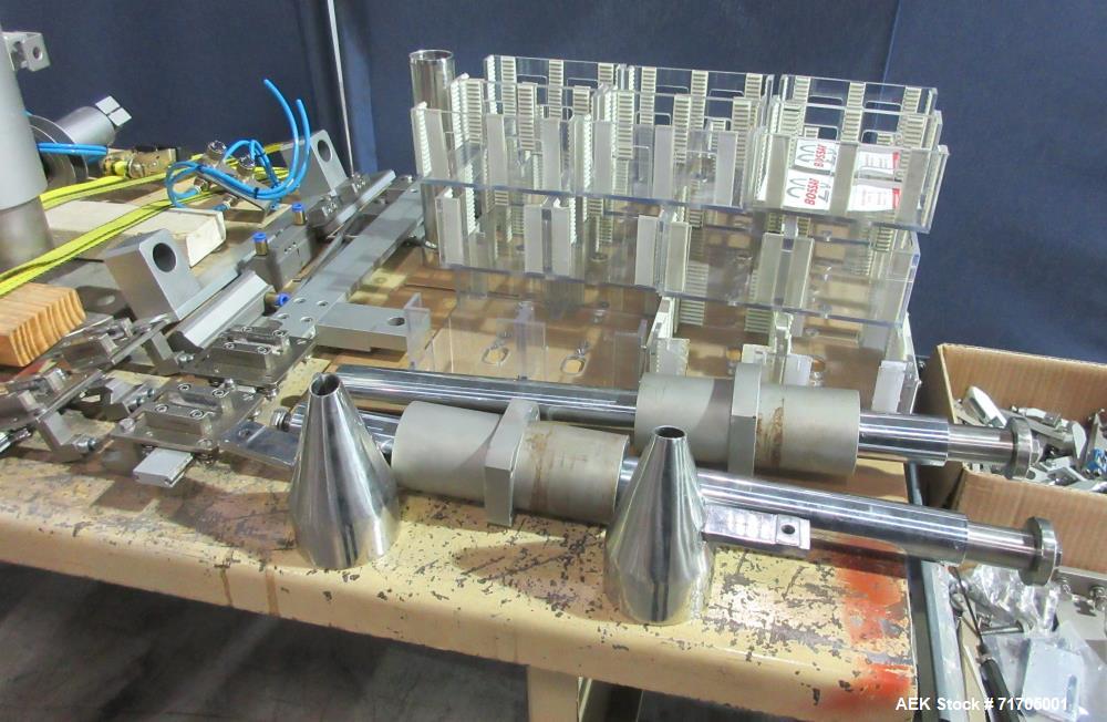 Used Bossar BMS-2.0/FLT-2PMP Simplex Duplex Horizontal Form Fill Seal Machine