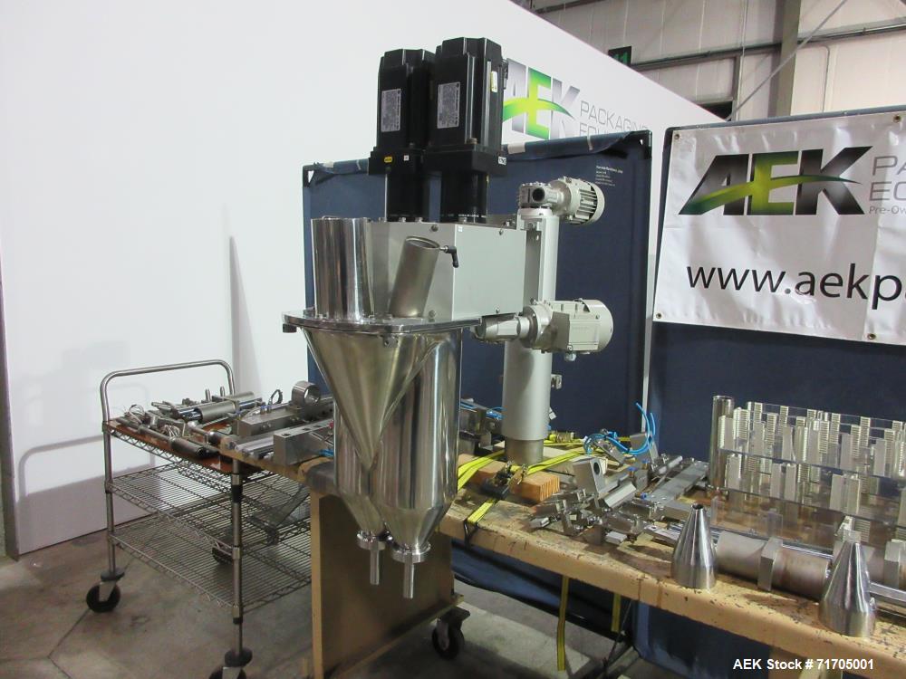 Used Bossar BMS-2.0/FLT-2PMP Simplex Duplex Horizontal Form Fill Seal Machine