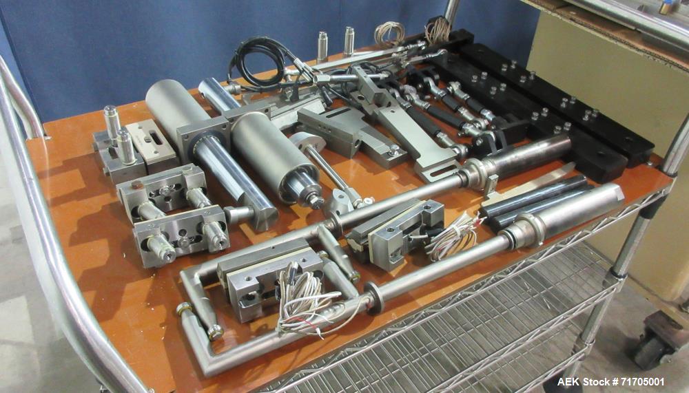 Used Bossar BMS-2.0/FLT-2PMP Simplex Duplex Horizontal Form Fill Seal Machine