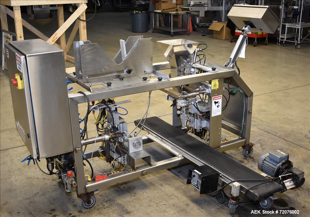 Used Jaguar  Model M7000 Semi Automatic Pre-Made Pouch Packager, Model M7000