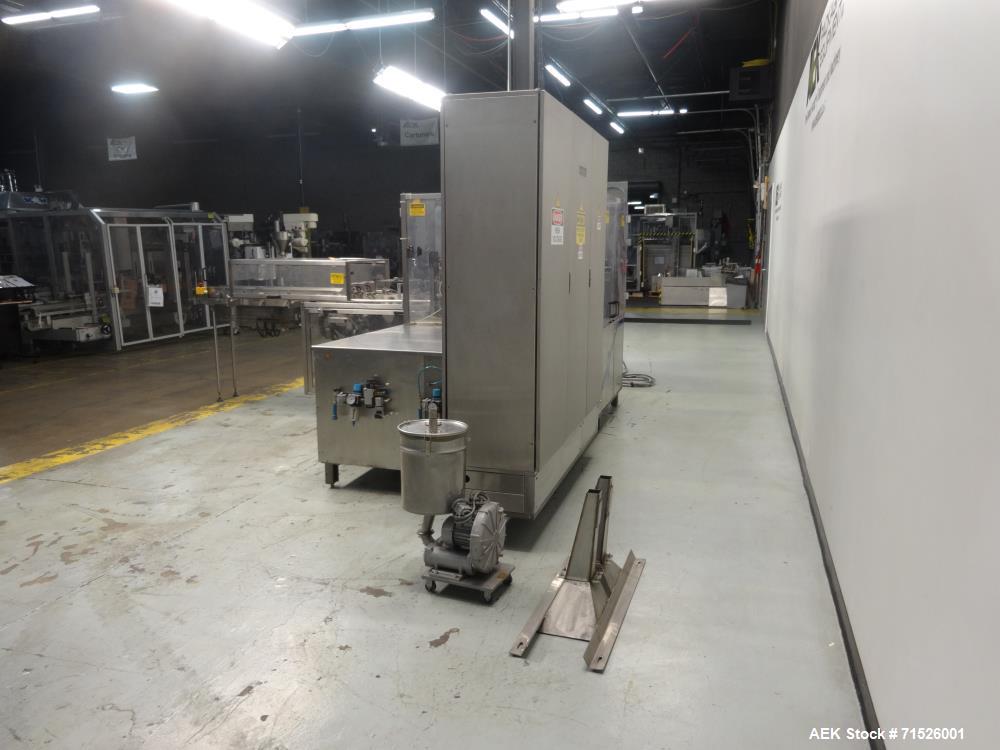 Used- Laudenberg Model PMP20 Duplex Pre-Made Pouch Packager, Model FBM20.