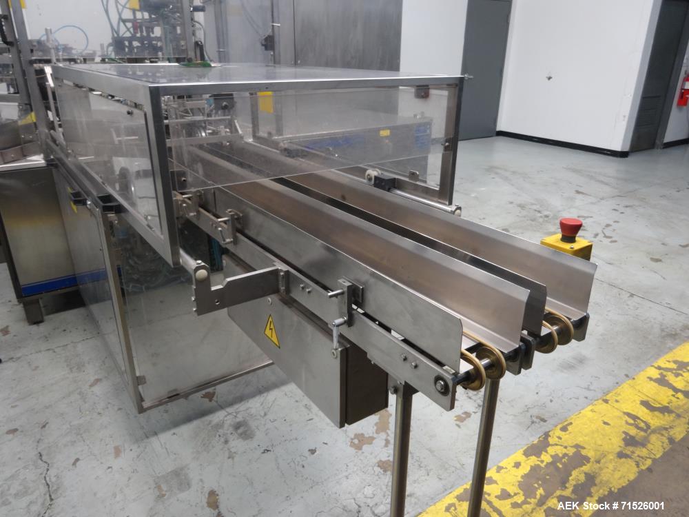 Used- Laudenberg Model PMP20 Duplex Pre-Made Pouch Packager, Model FBM20.