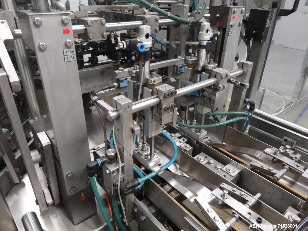 Used Laudenberg Model PMP20 Duplex Pre-Made Pouch Packager, Model FBM20.