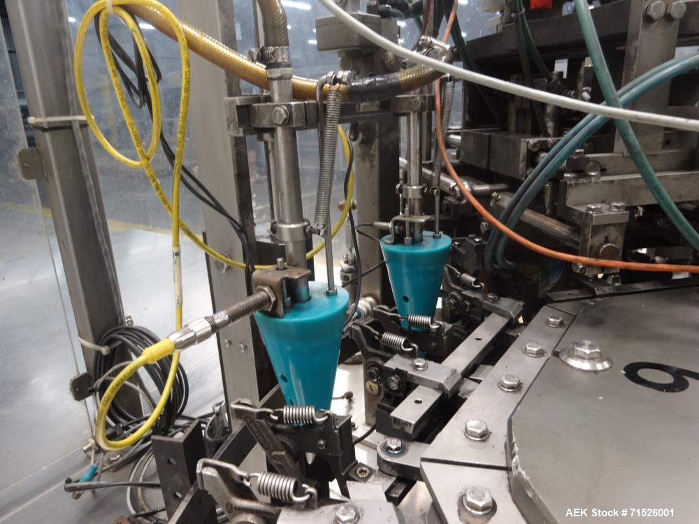 Used Laudenberg Model PMP20 Duplex Pre-Made Pouch Packager, Model FBM20.