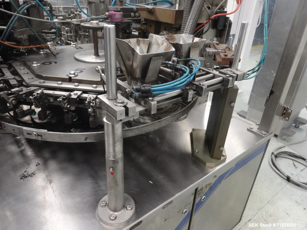 Used- Laudenberg Model PMP20 Duplex Pre-Made Pouch Packager, Model FBM20.