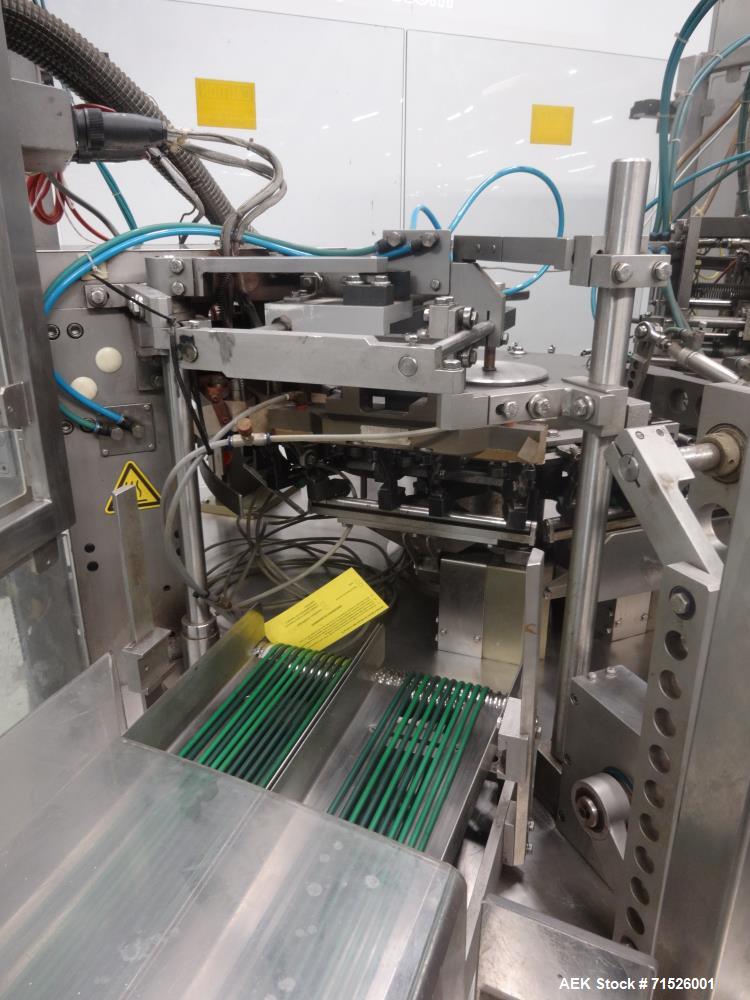Used Laudenberg Model PMP20 Duplex Pre-Made Pouch Packager, Model FBM20.