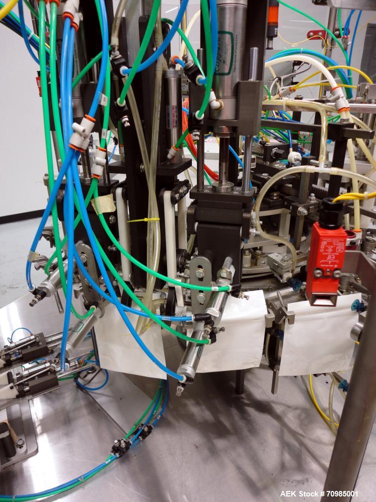 Used MFG Inc Model Gemini Preformed Pouch Packaging Machine