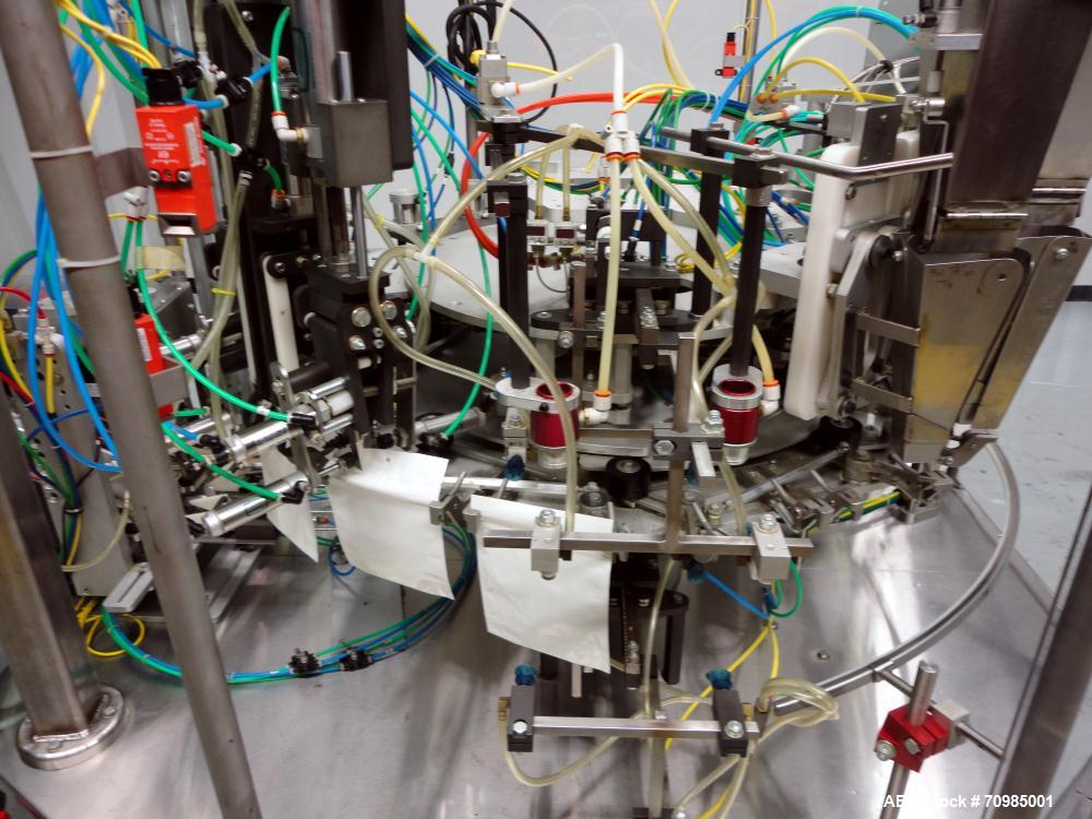 Used MFG Inc Model Gemini Preformed Pouch Packaging Machine
