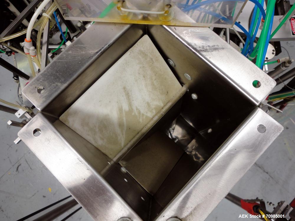 Used MFG Inc Model Gemini Preformed Pouch Packaging Machine
