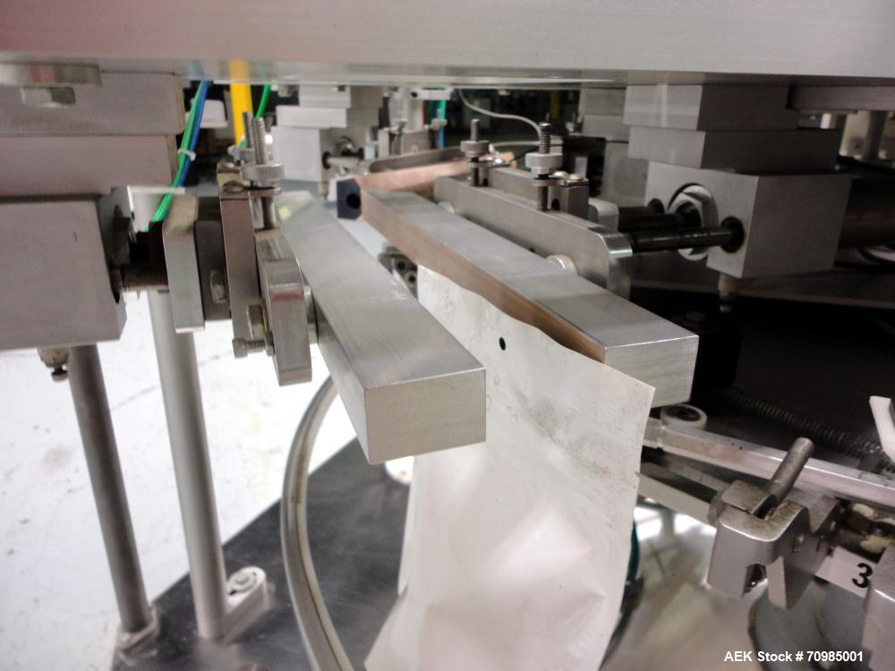 Used MFG Inc Model Gemini Preformed Pouch Packaging Machine