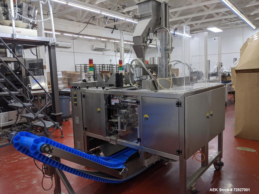 Used Barrington Packaging Systems Duplex Premade Pouch Machine