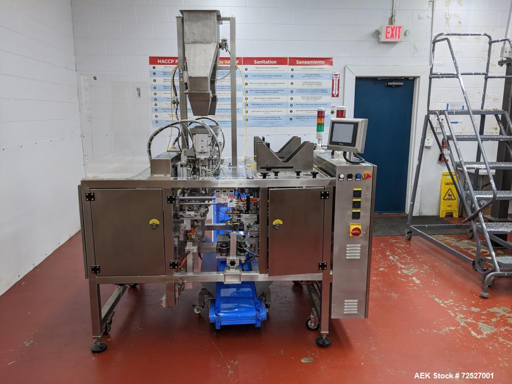 Used Barrington Packaging Systems Duplex Premade Pouch Machine