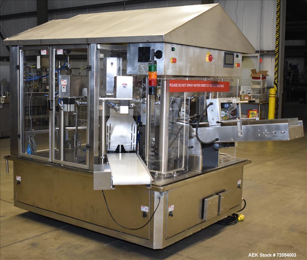 Used Ohlson Pre-formed Pouch Packager, Model  ROFS