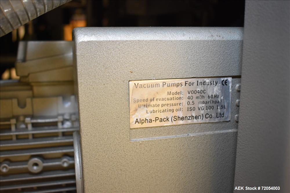 Used Ohlson Pre-formed Pouch Packager, Model  ROFS