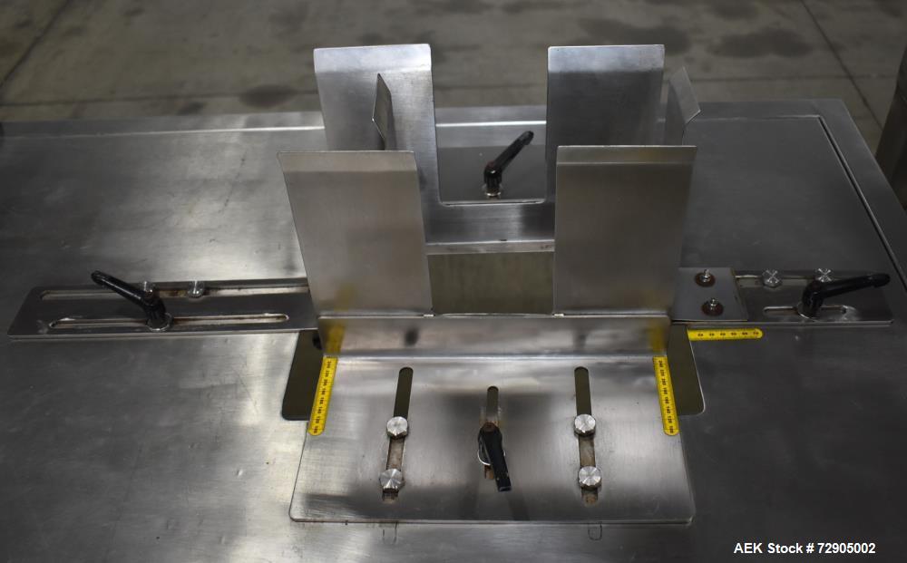 Used Ohlson (Nvenia) HOFS-1013-JR Premade Pouch Machine – 18 PPM, 4.5 lbs Max Fill