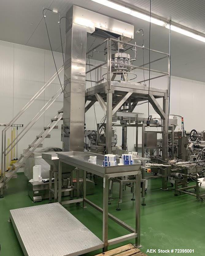 Used Ohlson Model AP-837-IV-Z Preformed Pouch Machine