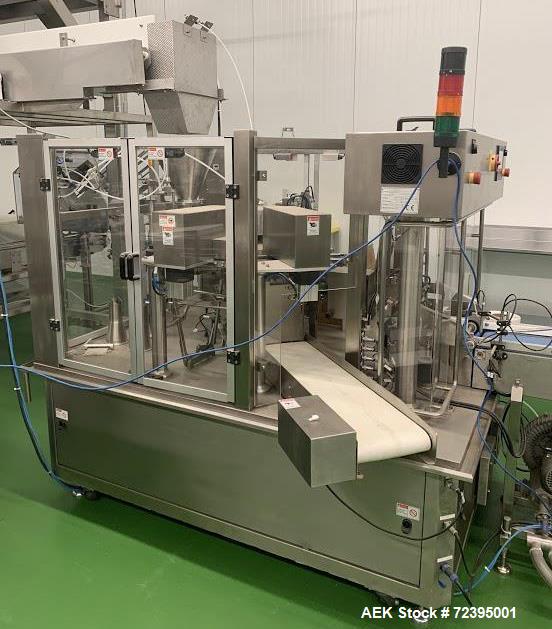 Used Ohlson Model AP-837-IV-Z Preformed Pouch Machine
