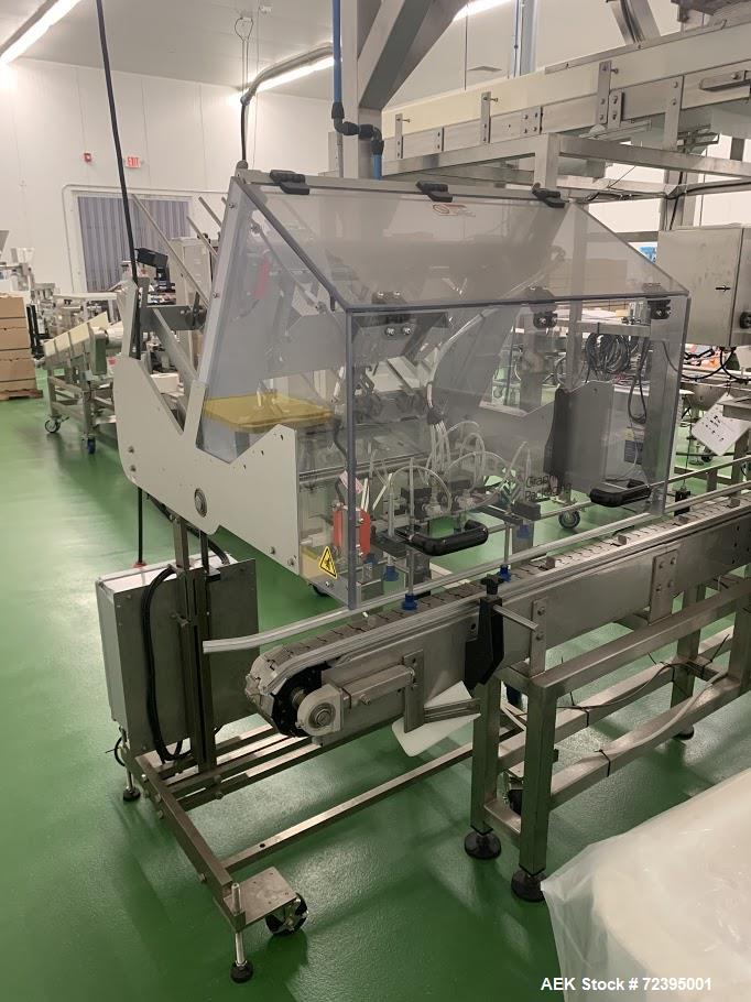 Used Ohlson Model AP-837-IV-Z Preformed Pouch Machine
