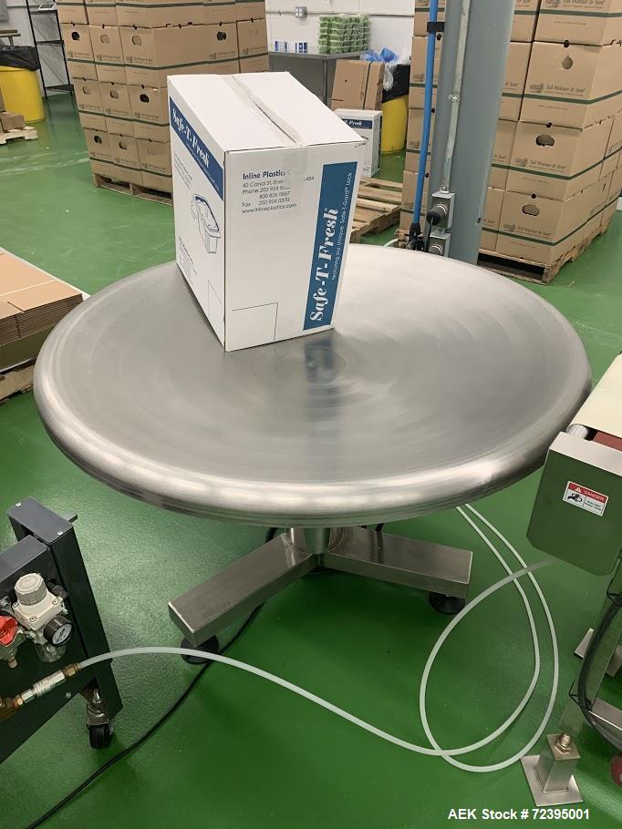 Used Ohlson Model AP-837-IV-Z Preformed Pouch Machine