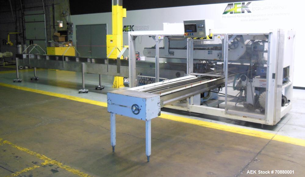 Used Optima Model LBV3 Pre-Formed Wicketed Bag Opener and Sealer