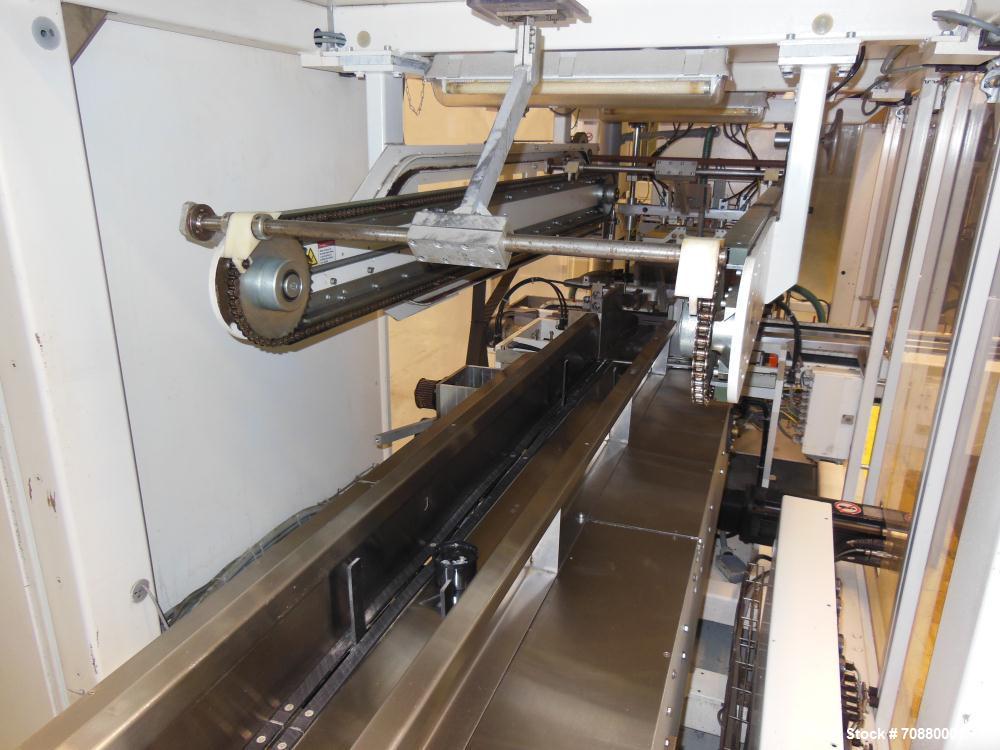 Used Optima Model LBV3 Pre-Formed Wicketed Bag Opener and Sealer