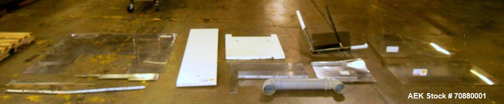 Used Optima Model LBV3 Pre-Formed Wicketed Bag Opener and Sealer