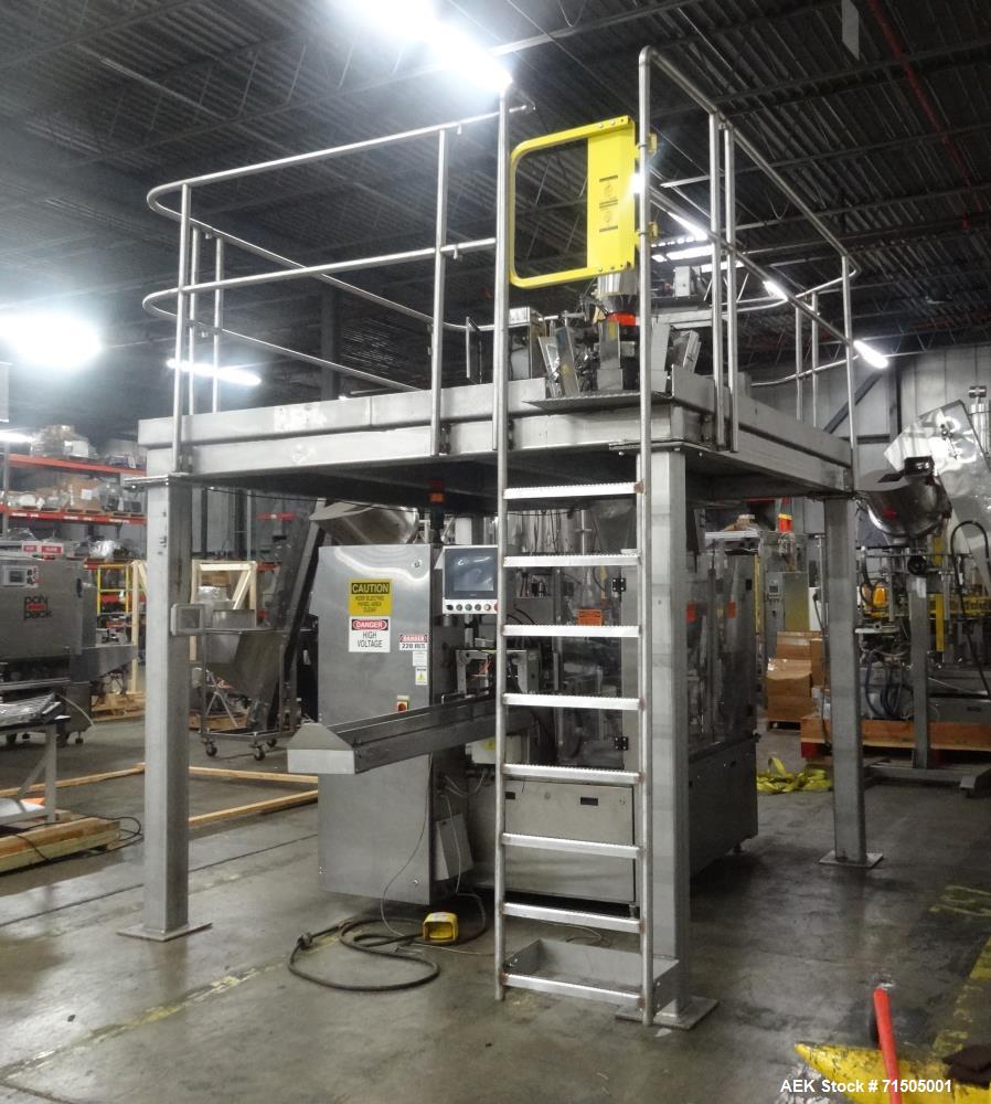 Used PSG Lee Model RP-8BT-Z Premade Pouch Filler/Sealer