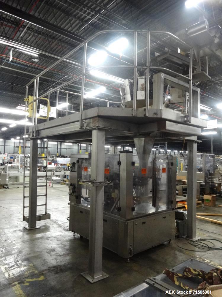 Used PSG Lee Model RP-8BT-Z Premade Pouch Filler/Sealer