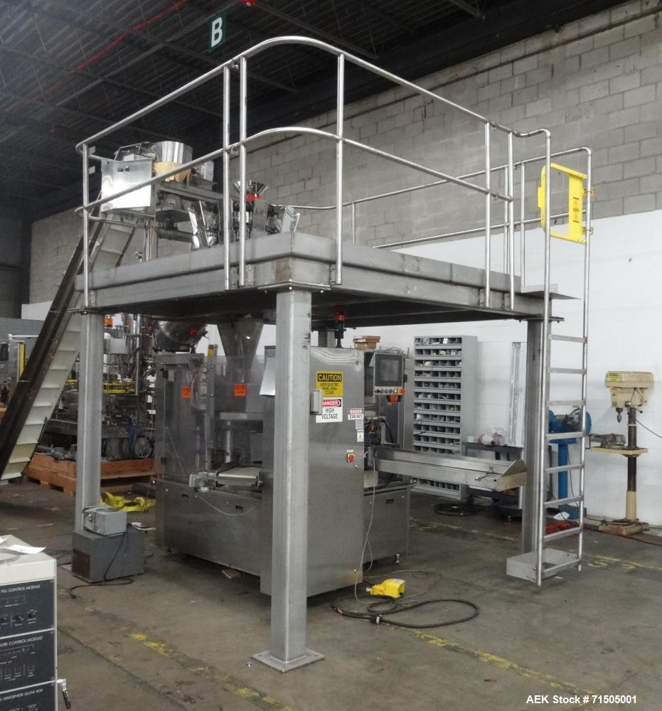 Used PSG Lee Model RP-8BT-Z Premade Pouch Filler/Sealer