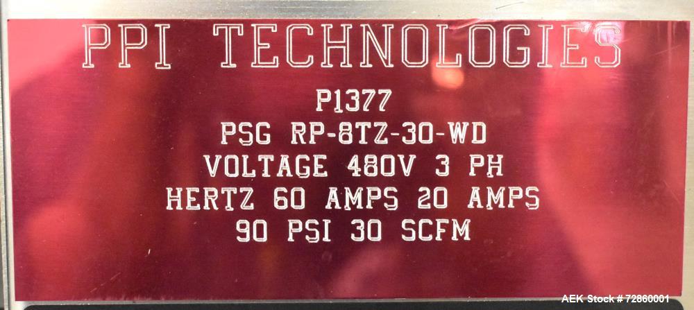 PSG-Lee Model RP-8TZ Washdown Pouch Machine