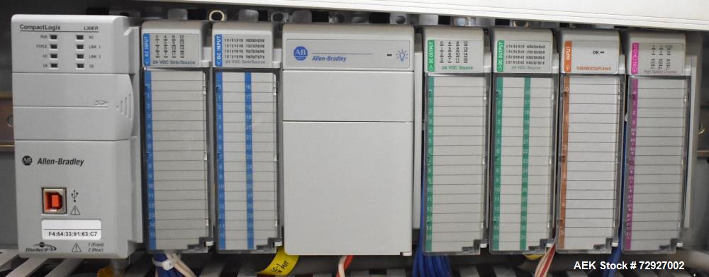 Gebraucht - PSG Lee Modell RP-8TZ-30 Rotary Fill & Seal vorgefertigter Beutelverpacker mit Schneckenfüller. Die Maschine ist...