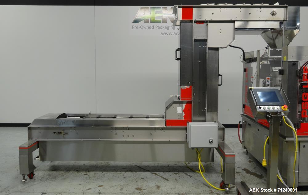 Used PSG Lee Model RP-8TZ-30-WD Washdown Premade Pouch Filler/Sealer