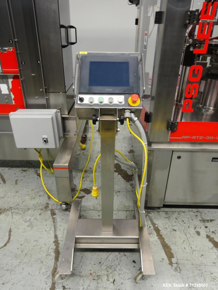 Used PSG Lee Model RP-8TZ-30-WD Washdown Premade Pouch Filler/Sealer