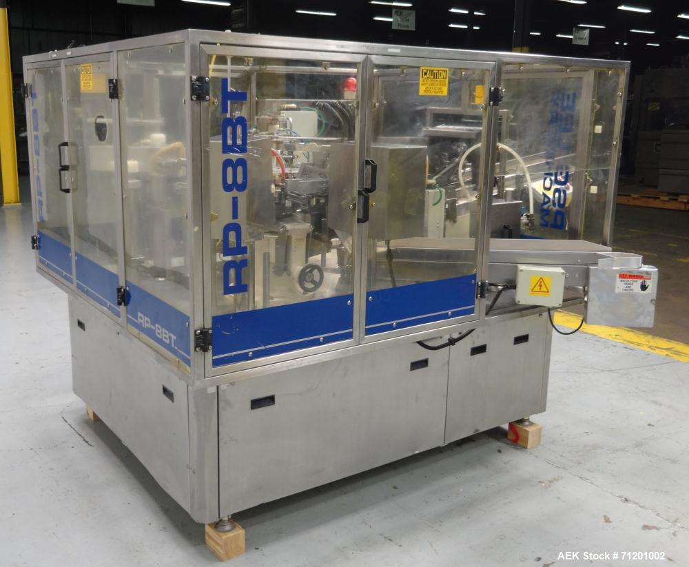 Used PSG Lee Model RP-8BT Premade Pouch Filler/Sealer