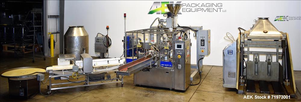 Used PSG Lee Horizontal Pre-Made Pouch Packager with Powder Auger Filler