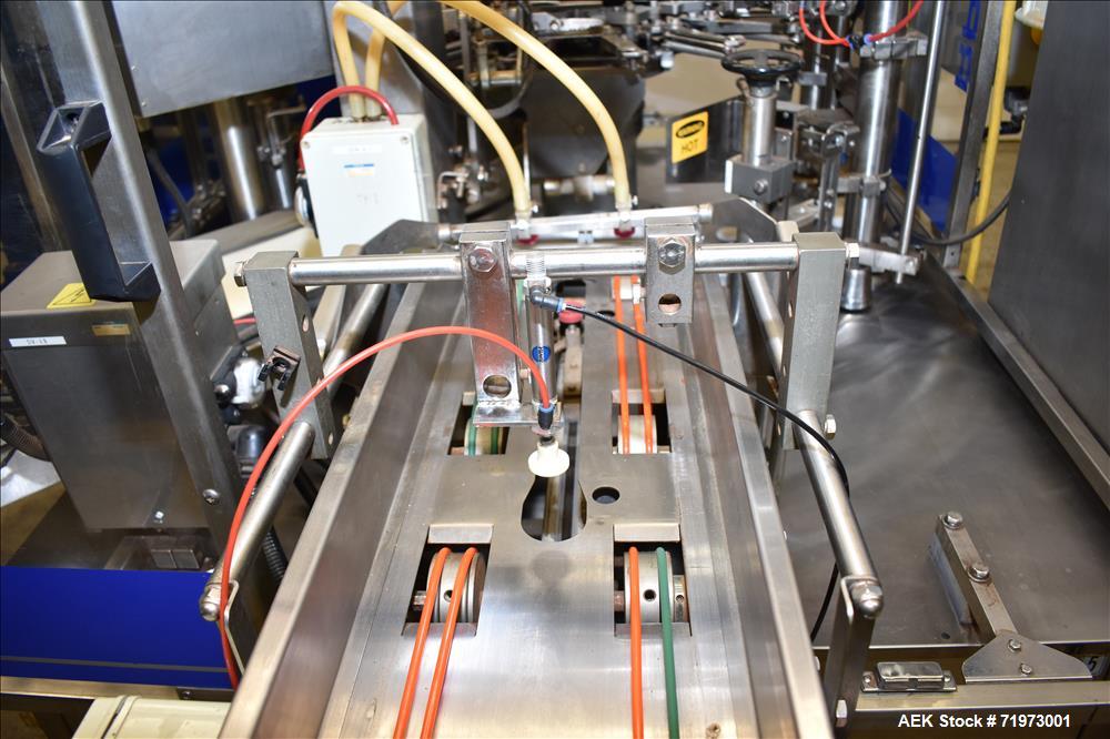 Used PSG Lee Horizontal Pre-Made Pouch Packager with Powder Auger Filler
